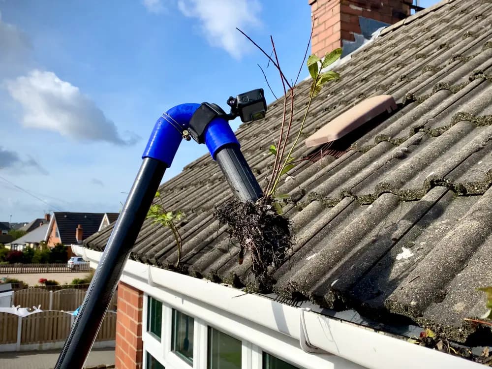 Professional gutter cleaning service in Wirral